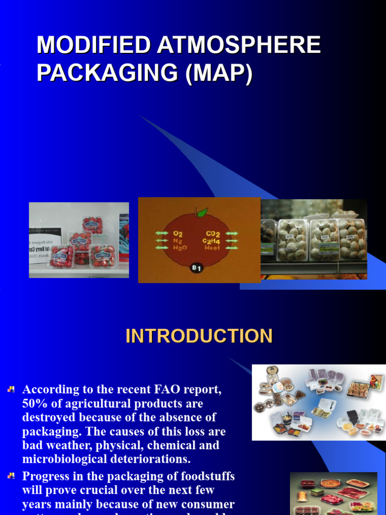 Modified Atmosphere Packaging (Map) PDF Carbon Dioxide Materials