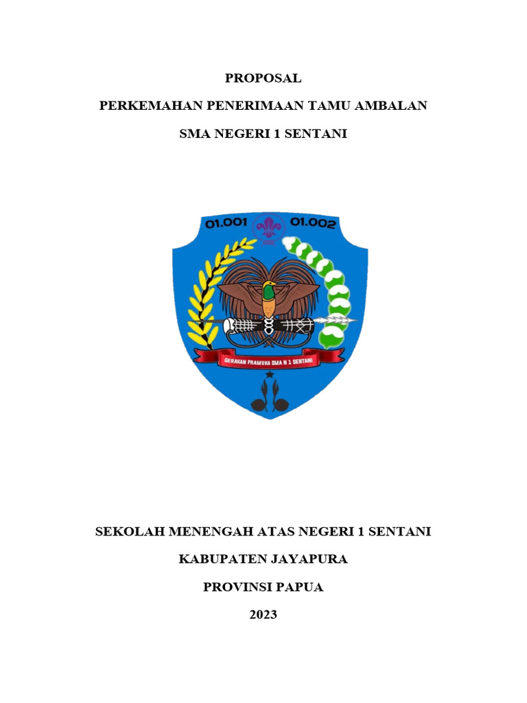 Proposal Perkemahan Penerimaan Tamu Ambalan-1 | PDF