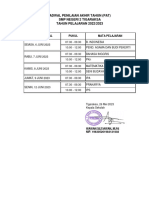 Jadwal Pat 22-23