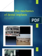 Clinical Bio Mechanics of Dental Implants