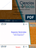 8 Espacios Vectoriales