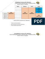 Diseño de Horario