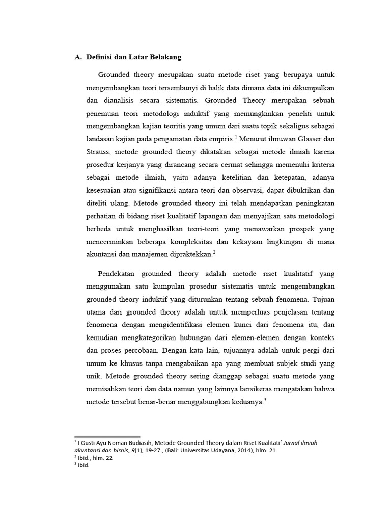Grounded Theory | PDF | Career & Growth | Science & Mathematics