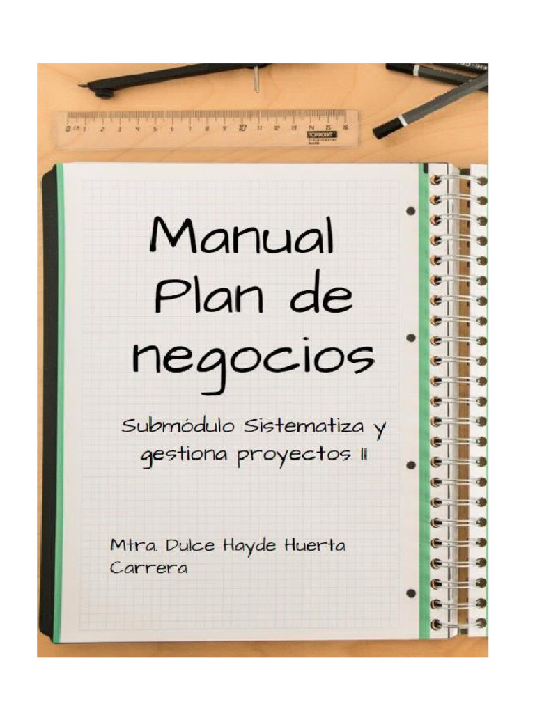 Manual de Plan de Negocios para Estudiantes | PDF | Hoja de balance ...