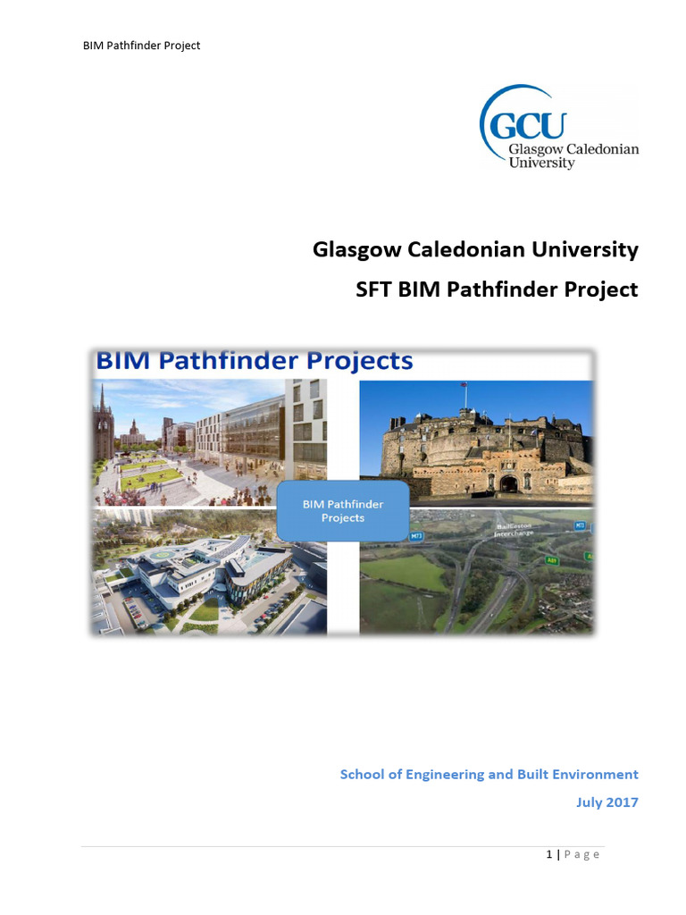 Bim Pathfinders Report July 2017 | PDF | Building Information Modeling