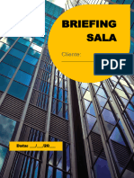 Briefing Cliente - Sala
