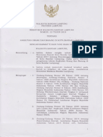 Peraturan Walikota (PERWALI) Kota Bandar Lampung No 22 Tahun 2018