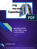Respiratory Volumes & Capacities