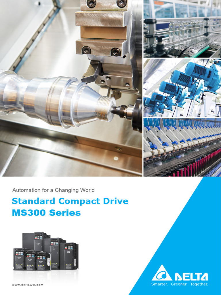 Delta MS300 Series Drive Overview | PDF | Electric Motor | Mains ...