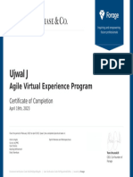 JPMorgan Chase & Co. Agile - Completion - Certificate