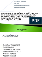 Gravidez ectópica diagnóstico tratamento