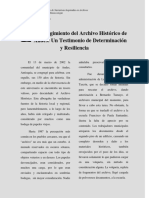 Cindy Montoya - El Resurgimiento Del Archivo Historico en Andes Un Testimonio de Determinación y Resiliencia