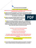 Politicas de La Academia Vdi Academy