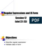 Slide14 - RegularExpressions - and - JS Form