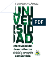 Libro Universidad y Vinculación Comunitaria