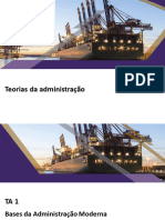 Curso Administração Unopar - Teoria Da Administração