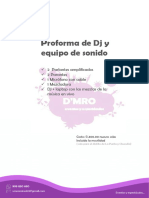 Proforma DMRO1