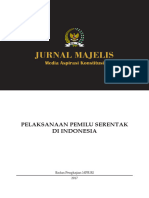 2017 - Jurnal Majelis Edisi 2 - Pelaksanaan Pemilu Serentak Di Indonesia