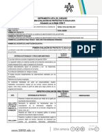 A. Lista de Chequeo Primera Evaluación de Proyectos - TC DOLCA 2019 - Grado10