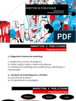 Marketing e Publicidade - Aula 4 - Diagnostico INTERNO de Marketing - Produto