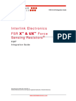 FSR X & UX Integration Guide - Interlink Electronics