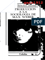 SÁNCHEZ AZCONA, J. - Introducción A La Sociología de Max Weber (OCR) (Por Ganz1912)