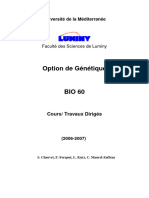 Option de Génétique BIO 60