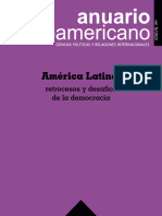 America Latina Retrocesos y Desafios de La Democracia