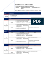 CRONOGRAMA DE ACTIVIDADES 2023 II - Estructura Financiera y Gobierno Corporativo 09N03 B606