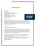 Fortinet FortiGate HA (High Availability)