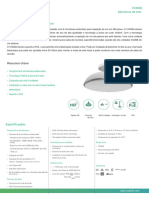 Yealink VCM38 Ceiling Microphone Array Datasheet Traduzido