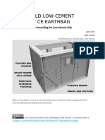 Build Low Cement Resilient CE Earthbag