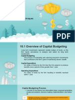 Chapter 10 - Capital Budgeting Techniques