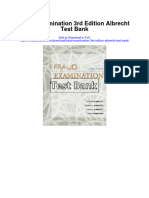Fraud Examination 3rd Edition Albrecht Test Bank