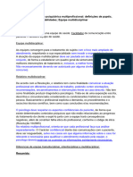 A Psicologia Na Equipe Psiquiátrica Multiprofissional - Definições de Papéis, Atribuições e Responsabilidades Equipe Multidisciplinar