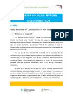 5°año - Historia - Dictaduras en Latinoamérica