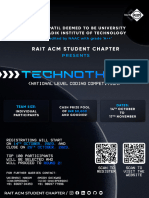 Technothon Flyer