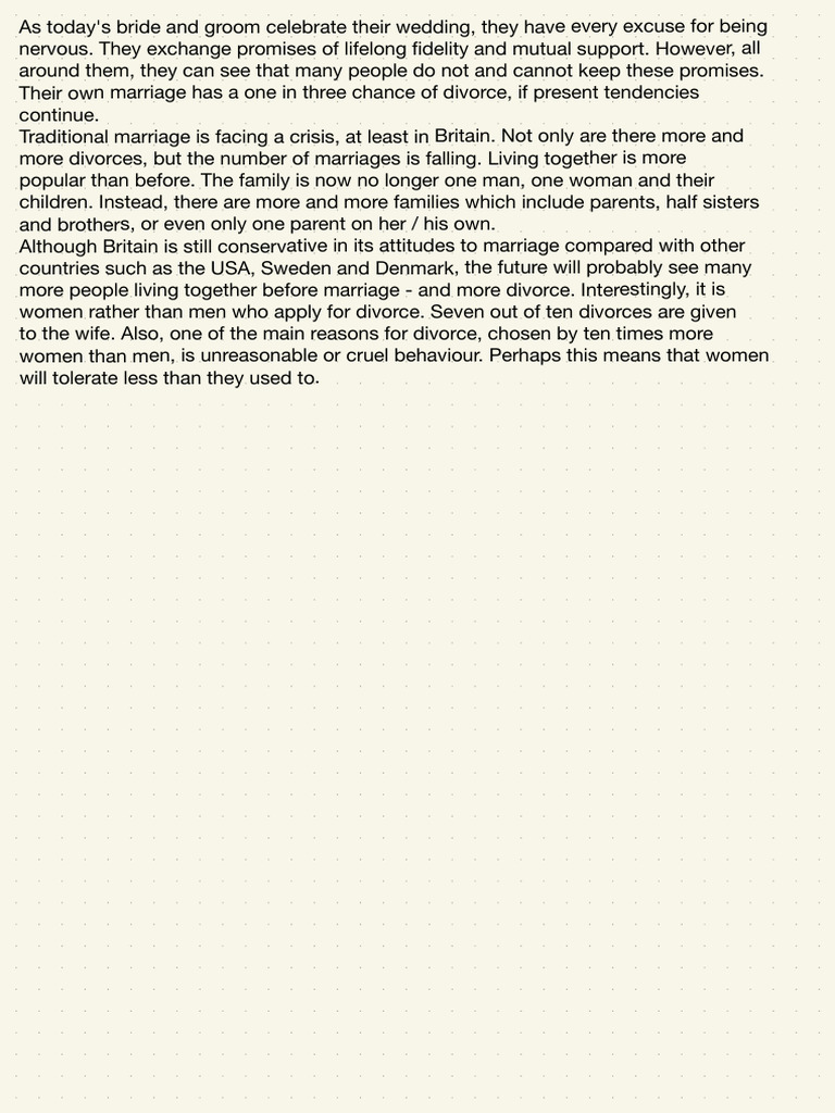 Marriage | PDF