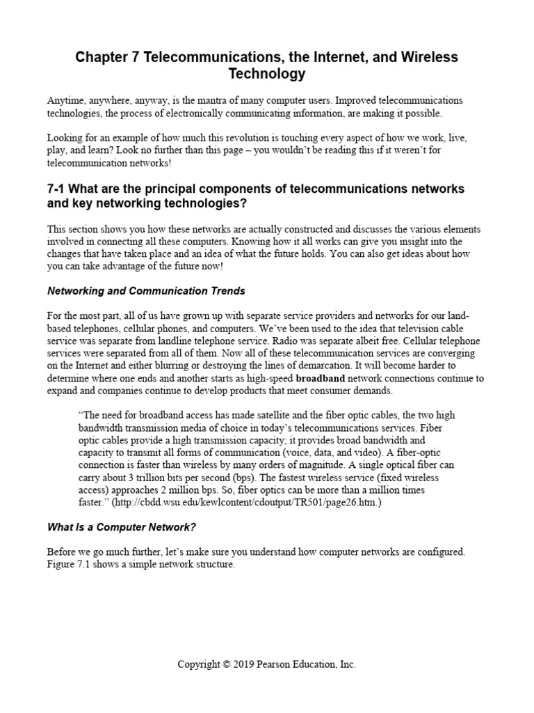 Chapter 7 | PDF | Computer Network | Internet