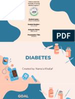 Diabetes ..