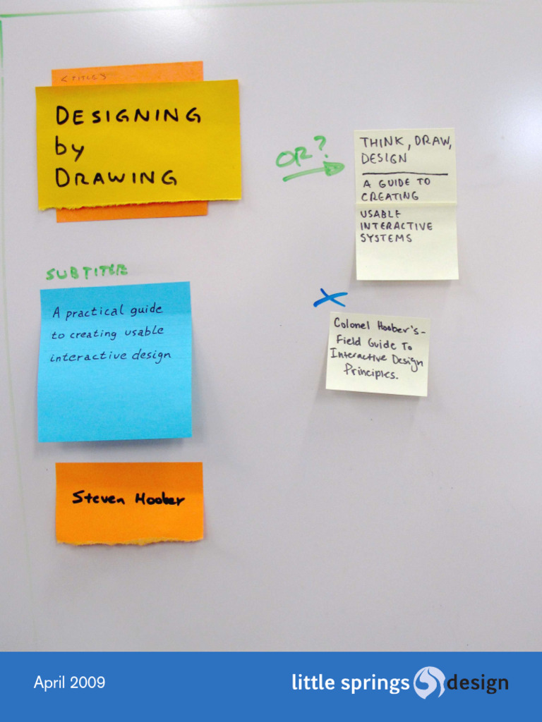 Designing by Drawing PDF Design Unified Modeling Language