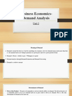 Business Economics - Unit 2