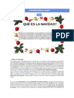 Origen de La Navidad