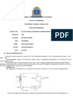 Chemical Thermodynamics Assignment (Ecodu)