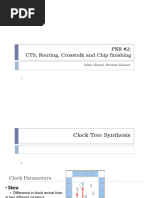 PnR-II-CTS Routing Chip Finishing