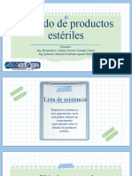 Llenado de Productos Estériles