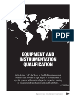 Equipment and Instrument Qualification