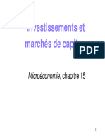 Investissements Et Marchés de Capitaux