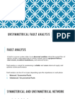 Unsymmetrical Fault Analysis