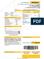 Eps Emapa Cañete S.A.: Importe 2 Últimos Meses Facturados May-23 S/ 208.29 Jun-23 S/ 197.46